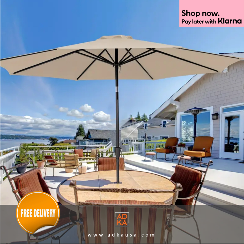 10 ft. Patio / beach umbrella UV protection