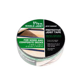 1-5/8 in. x 50 ft. Black Butyl Deck Joist Tape for under Decking Board - 2 sizes