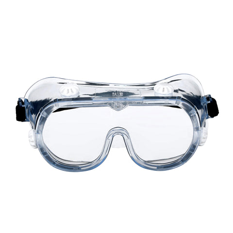 Gafas de seguridad antivaho contra salpicaduras 3M, paquete de 10, lente antivaho transparente