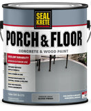 Pintura para pisos y porches con acabado brillante Seal-Krete, gris Armor, 384334, galón