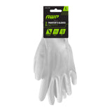 Guantes de trabajo para pintores AWP Pro Paint, sin látex, para hombre, color blanco, 2 pares