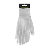 Guantes de trabajo para pintores AWP Pro Paint, sin látex, para hombre, color blanco, 2 pares