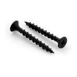 Tornillo para paneles de yeso con rosca gruesa DKAKU n.° 6 x 1-5/8" - Fosfato negro - Caja de 1 lb - PAQUETE DE 189 - BROCA N.° 2 GRATIS