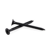 Tornillo para paneles de yeso con rosca gruesa DKAKU n.° 6 x 1-5/8" - Fosfato negro - Caja de 1 lb - PAQUETE DE 189 - BROCA N.° 2 GRATIS