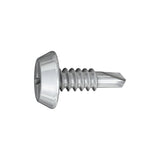 Tornillos para enmarcado Phillips DKAKU n.° 6 x 7/16, autoperforantes, paquete de 370 de 1 lb, broca n.° 2 gratis