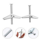 Pernos de anclaje para paneles de yeso, tornillos de pared, palanca para accesorios para colgar en seco - Tamaño: 2,36" x 2,17" x 0,59"