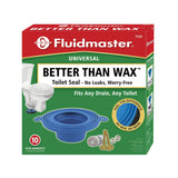 Sello para inodoro universal sin cera Fluidmaster 7530P8 Better than Wax, paquete de 1