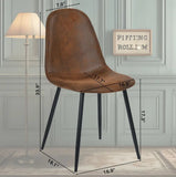 Set of 4/6/8 Office Reception Chairs - Suede Upholstered Chairs with Metal Legs, Mid-Back, Footrest, Armless Design for Waiting Rooms and Reception Areas