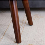 Ottoman Bench - Middle-Aged Style, Brown Pu, Versatile for Bedroom, End of Bed, Entrance, Comfortable Seating