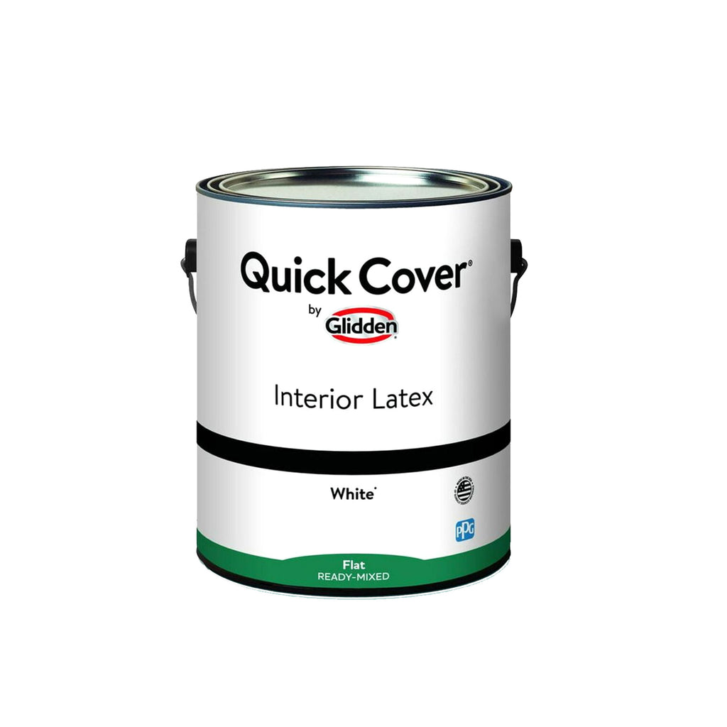Pintura látex para interiores Glidden Quick Cover, mate, 1 galón