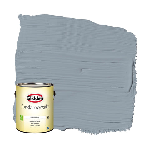 Pintura para interiores Glidden Fundamentals Quicksilver/Gris, 1 galón