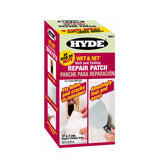 Parche reparador de paredes y techos Wet &amp; Set de Hyde Tools, 5 pulgadas de ancho x 15 pulgadas de largo, relleno de tela para paredes