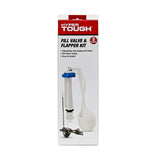 Kit completo de reparación de inodoros Hyper Tough con válvula de llenado y aleta
