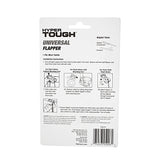 Reemplazo de válvula de descarga de inodoro universal Hyper Tough, tamaño estándar, caucho