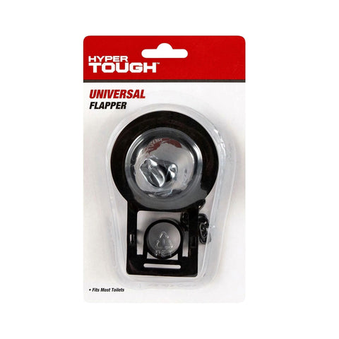Reemplazo de válvula de descarga de inodoro universal Hyper Tough, tamaño estándar, caucho