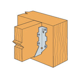 Soporte para vigas de montaje frontal galvanizado LUS ZMAX para madera de 2 x 6 de sección nominal