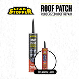 Parche de goma para techo Leak Stopper de 10 oz. Cubre 3 pies.