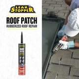 Parche de goma para techo Leak Stopper de 10 oz. Cubre 3 pies.