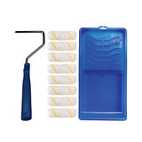 Pro Grade Home Wall / Trim House Paint Brush Set - for Cabinet Decks Fences Interior Exterior
