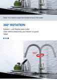 Kitchen Faucet Pull Out Brushed Nickle Sensor Stainless Steel Black Smart Induction Mixed Tap Touch Control Sink Tap