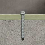 Anclaje de tornillo resistente galvanizado Titen HD de 1/2 pulg. x 5 pulg. 8